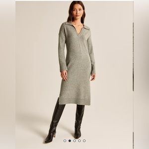 Abercrombie midi sweater dress